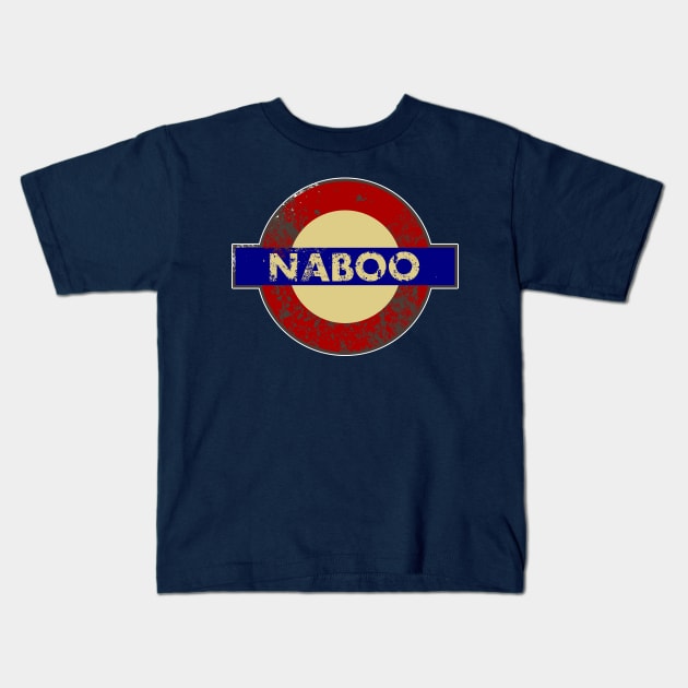 METRO SIGN Kids T-Shirt by KARMADESIGNER T-SHIRT SHOP